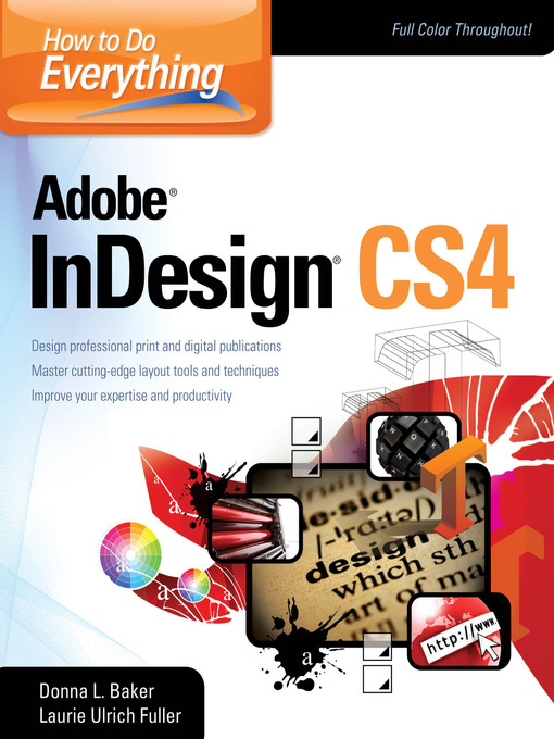 Title details for HTDE Adobe Indesign CS4 by Donna Baker - Available